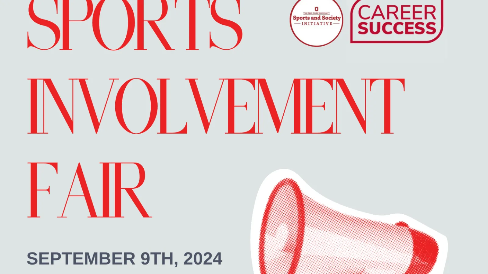 Sports Involvement Fair Banner