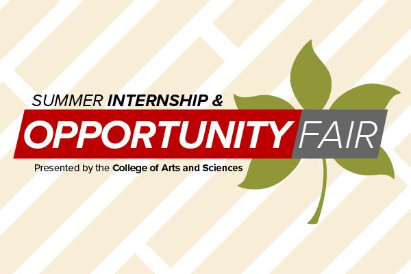 Summer Internship and Opportunity Fair